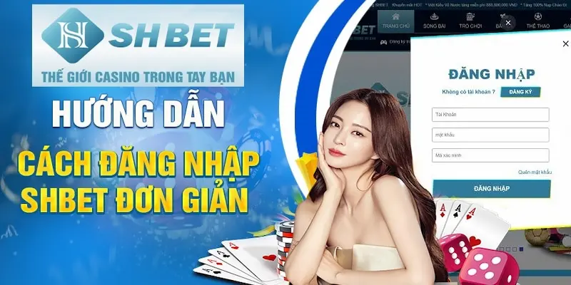 Hướng dẫn các bước đăng nhập SHBET tiện lợi và dễ dàng
